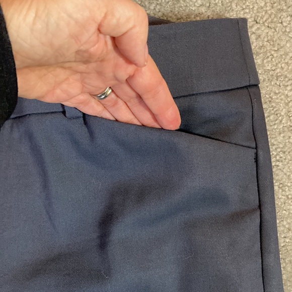 Loft Marisa Pants, Gray, size 10 - Picture 5 of 10